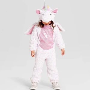 Toddler Unicorn Plush Halloween Costume Jumpsuit Kids Costume Brand New